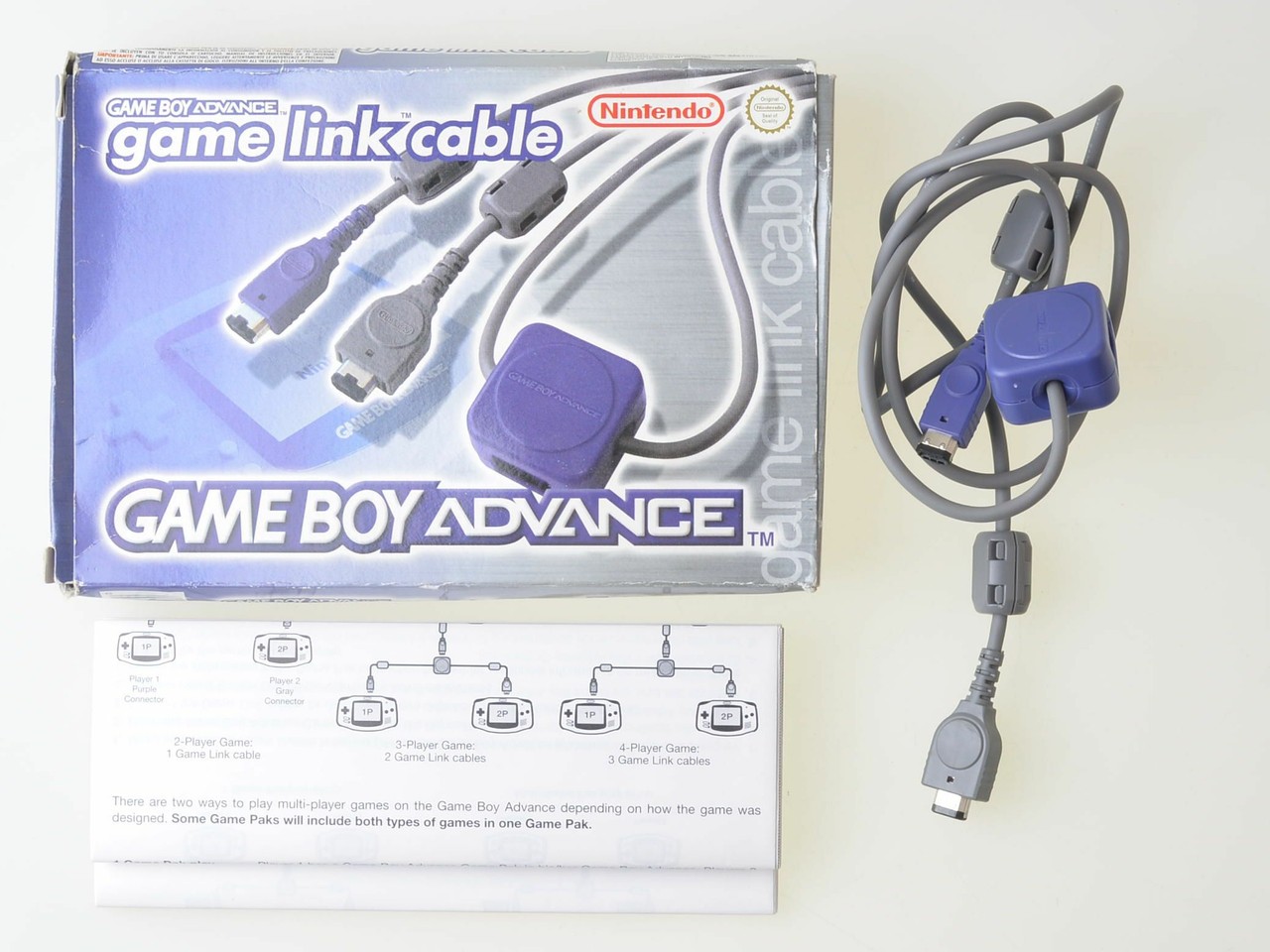 Originele Gameboy Advance Link Cable [Complete] - Gameboy Advance Hardware