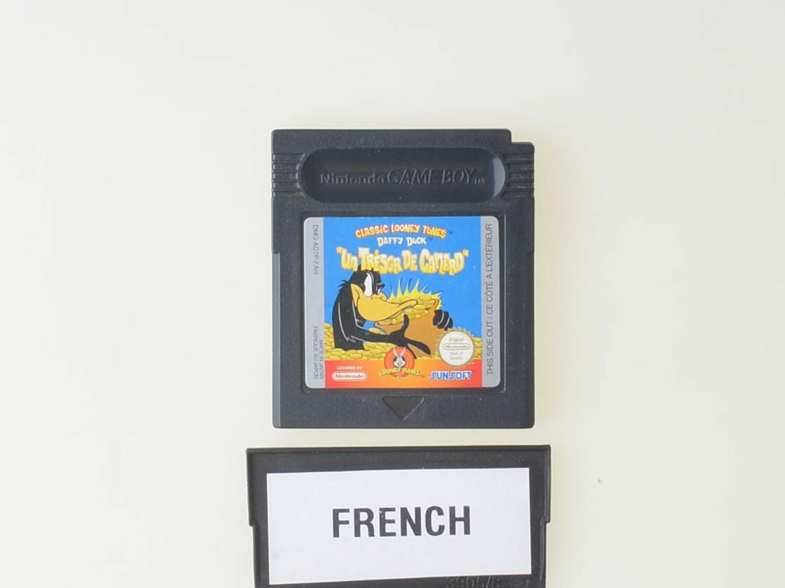 Daffy Duck Un Tr'esor de Canard (French) - Gameboy Color Games