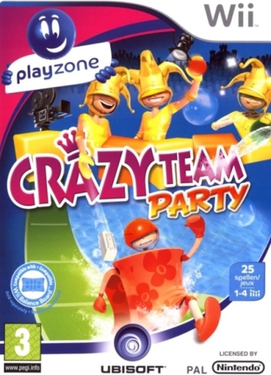 Crazy Team Party - Wii Games