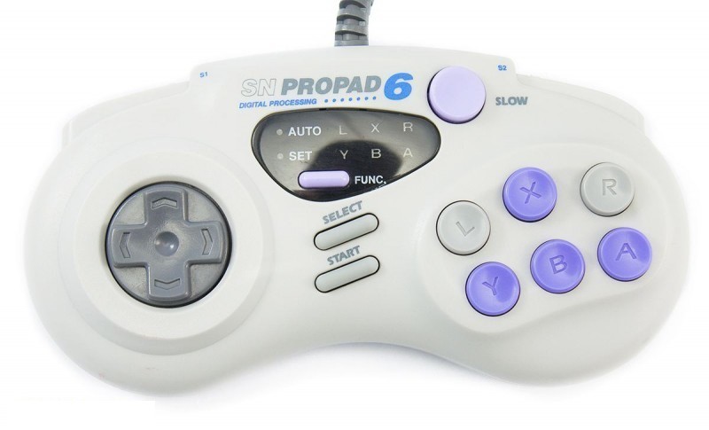 SN Pro Pad 6 Super Nintendo Controller - Super Nintendo Hardware