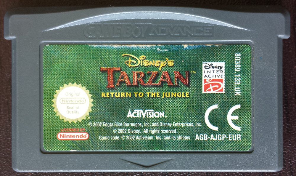 Tarzan - Gameboy Advance Games