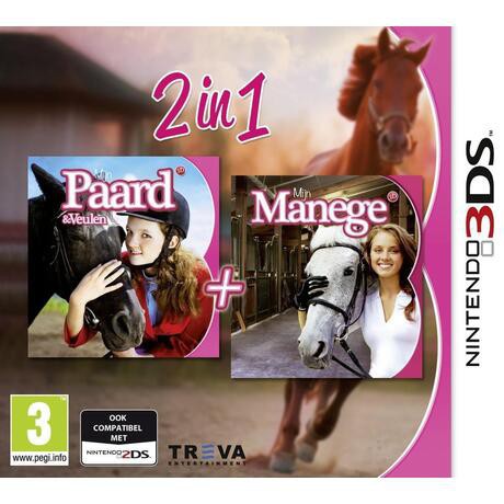 2 in 1: Mijn Paard & Veulen + Mijn Manege - Nintendo 3DS Games