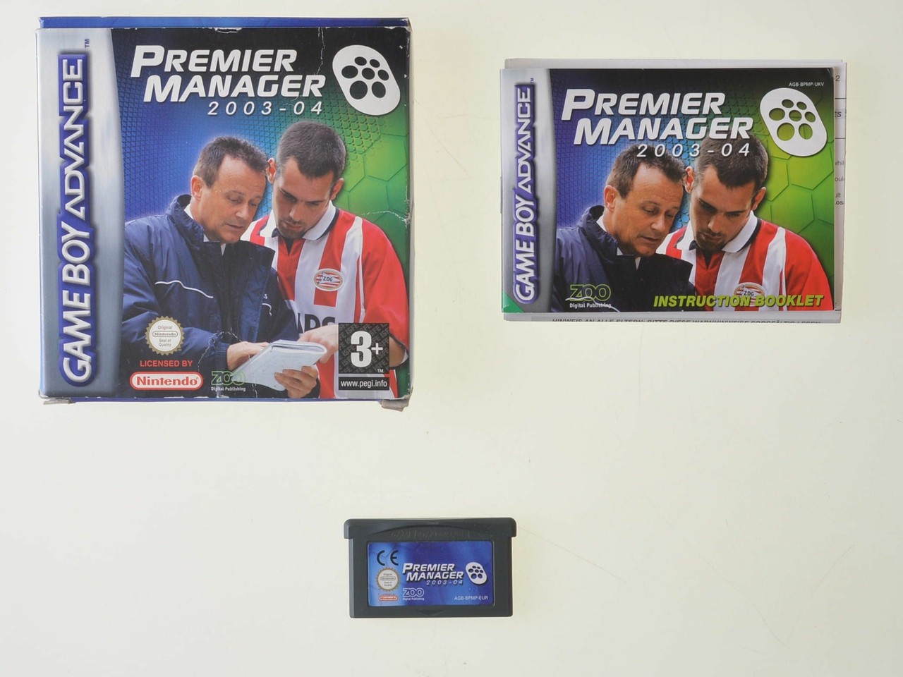 Premier Manager 2003-2004 - Gameboy Advance Games [Complete]