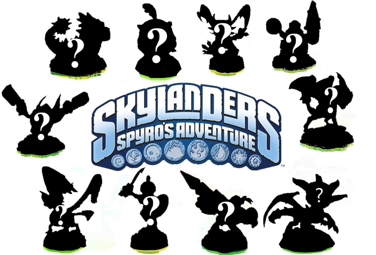 10x Skylanders Spyro's Adventure Random Figuurtje - Wii Hardware