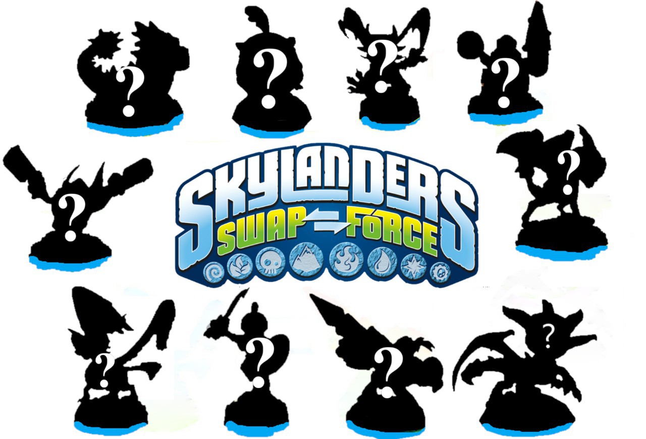10x Skylanders Swap Force Random Figuurtje - Wii Hardware