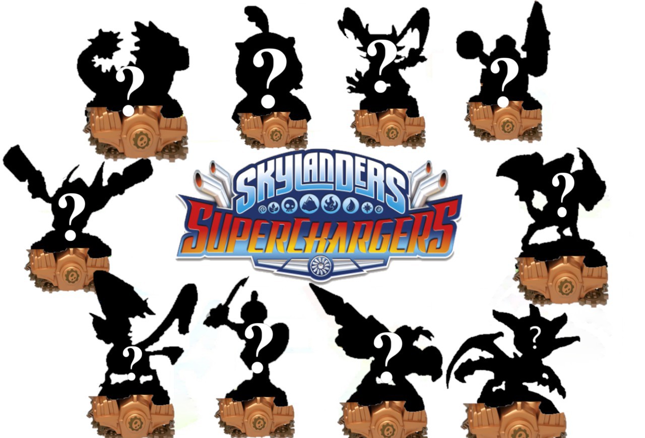10x Skylanders Superchargers Random Figuurtje - Wii Hardware