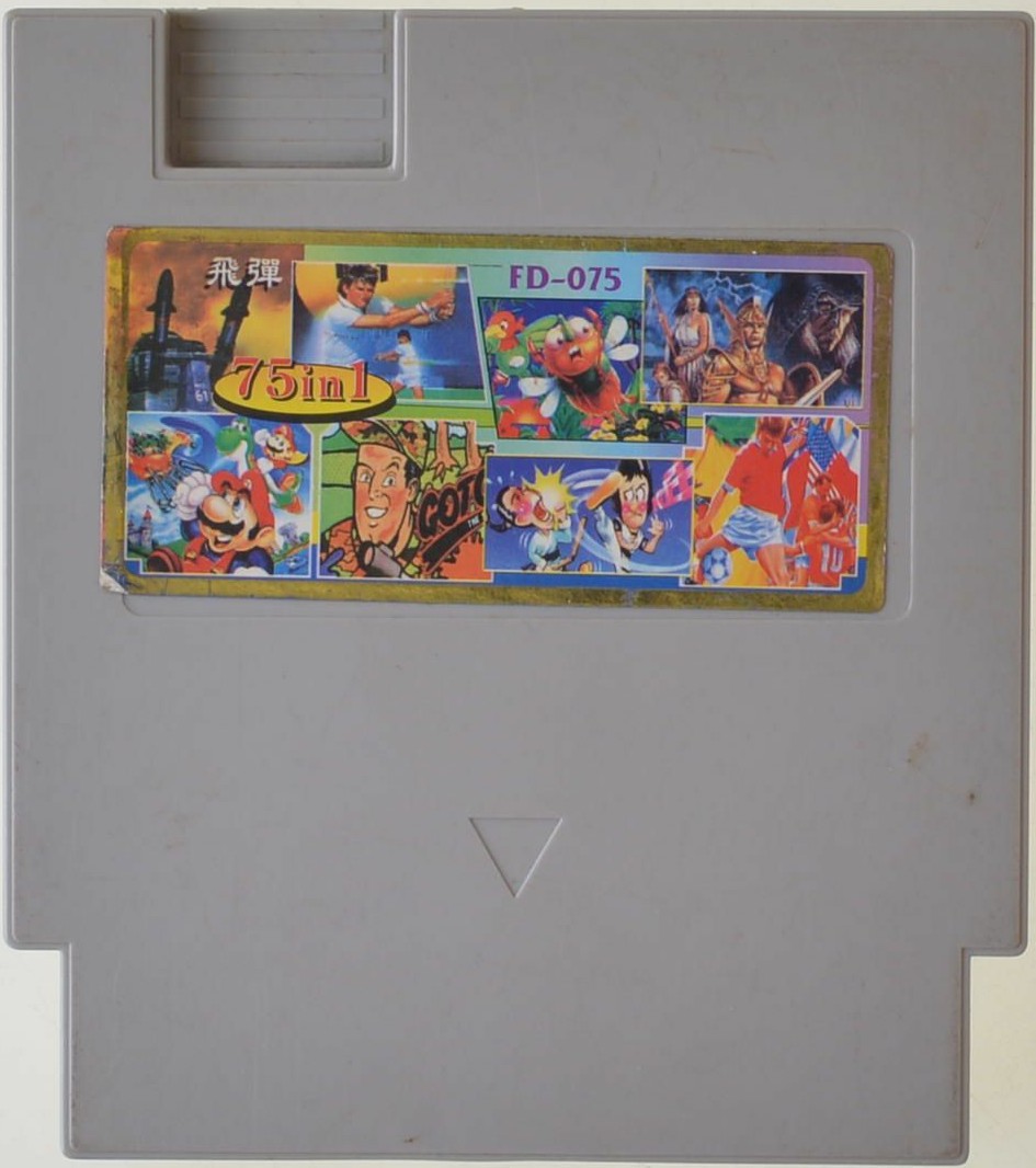 75-in-1 (NTSC Pirate) - Nintendo NES Games