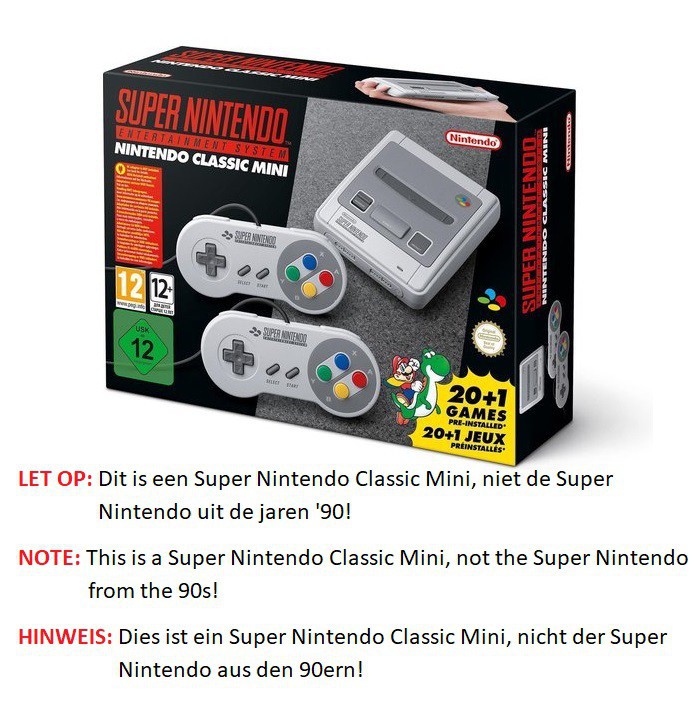 Super Nintendo Mini Classic Console [Complete] - Super Nintendo Hardware