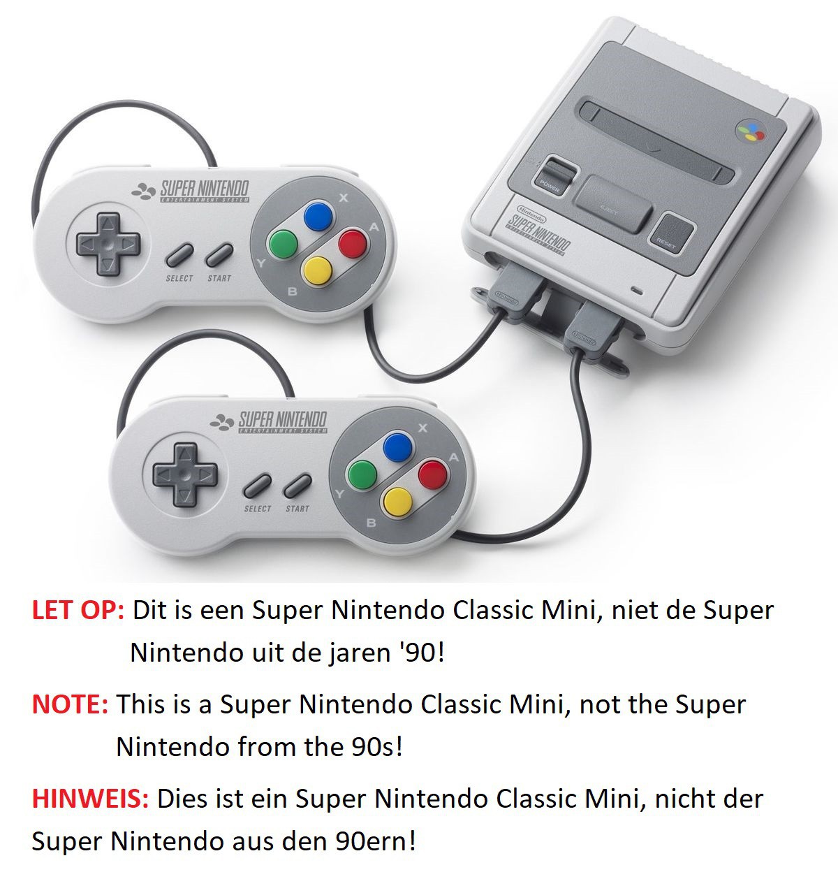 Super Nintendo Mini Classic Console Kopen | Super Nintendo Hardware