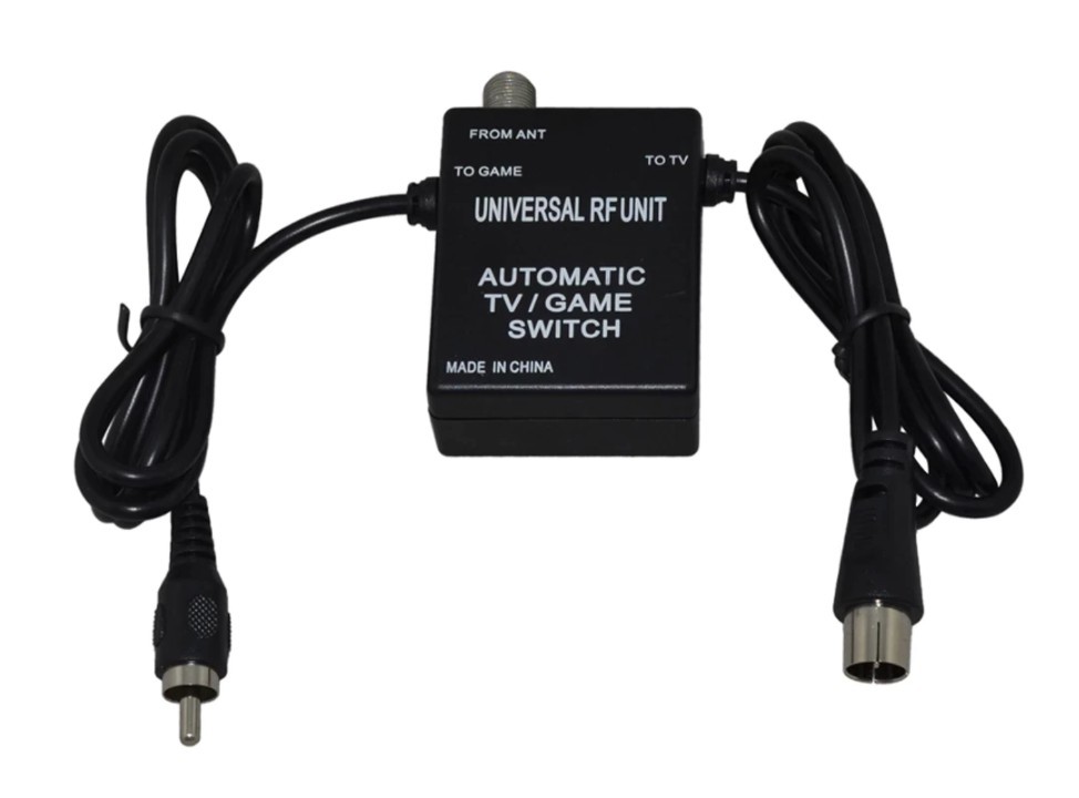 Nieuwe Universal 3-in-1 RF-Switch - Nintendo NES Hardware