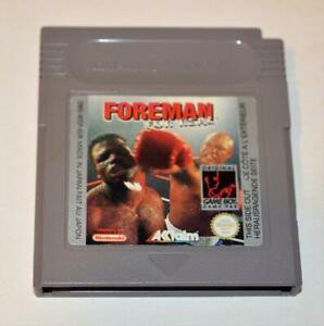 Foreman for Real - Gameboy Classic Games