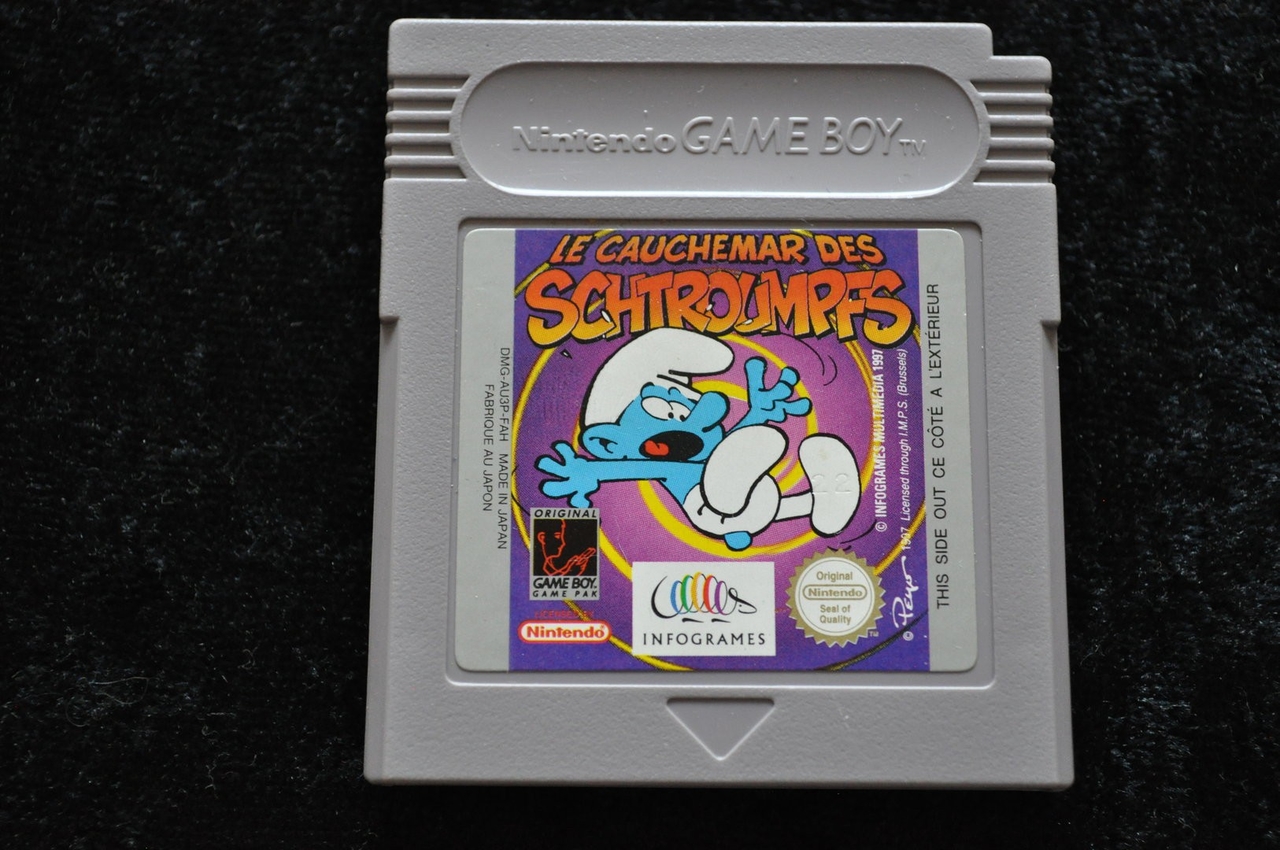 Le Cauchemar des Schtroumpfs - Gameboy Classic Games