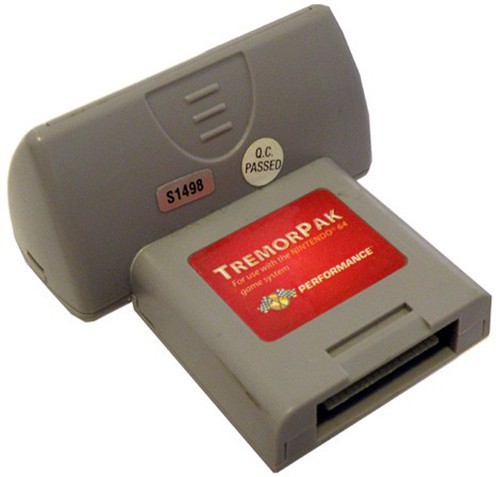 TremorPak for the Nintendo N64 - Nintendo 64 Hardware