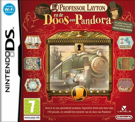 Professor Layton en de Doos van Pandora - Nintendo DS Games
