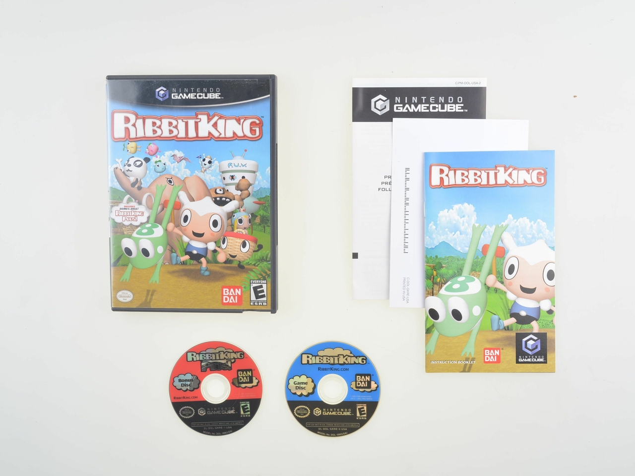 Ribbit King + Ribbit King Plus [NTSC] - Gamecube Games