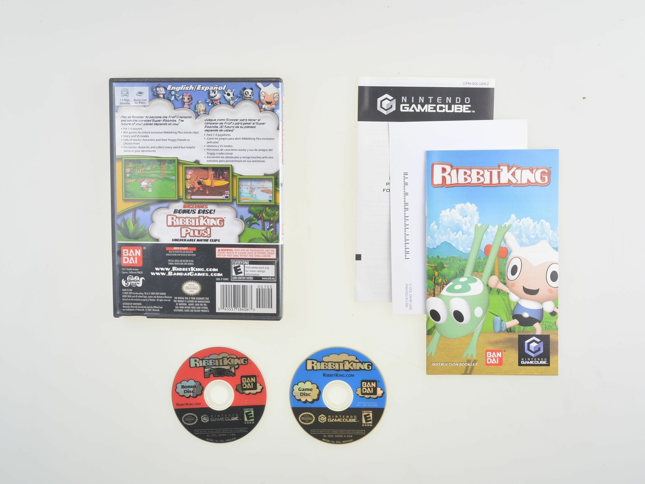 Ribbit King + Ribbit King Plus [NTSC] - Gamecube Games - 2