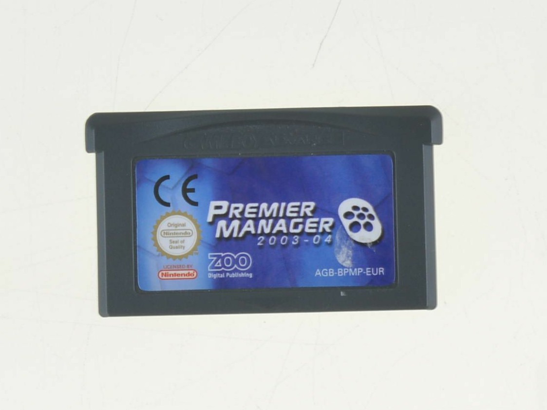 Premier Manager 2003-2004 - Gameboy Advance Games