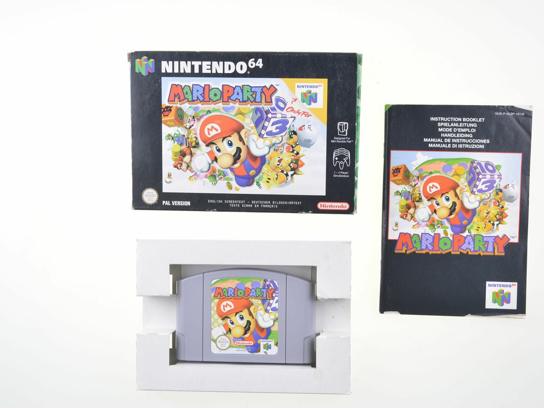 Mario Party - Nintendo 64 Games [Complete]