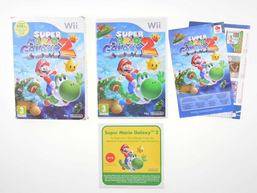 Super Mario Galaxy 2 - Inclusief DVD Met Uitleg - Wii Hardware