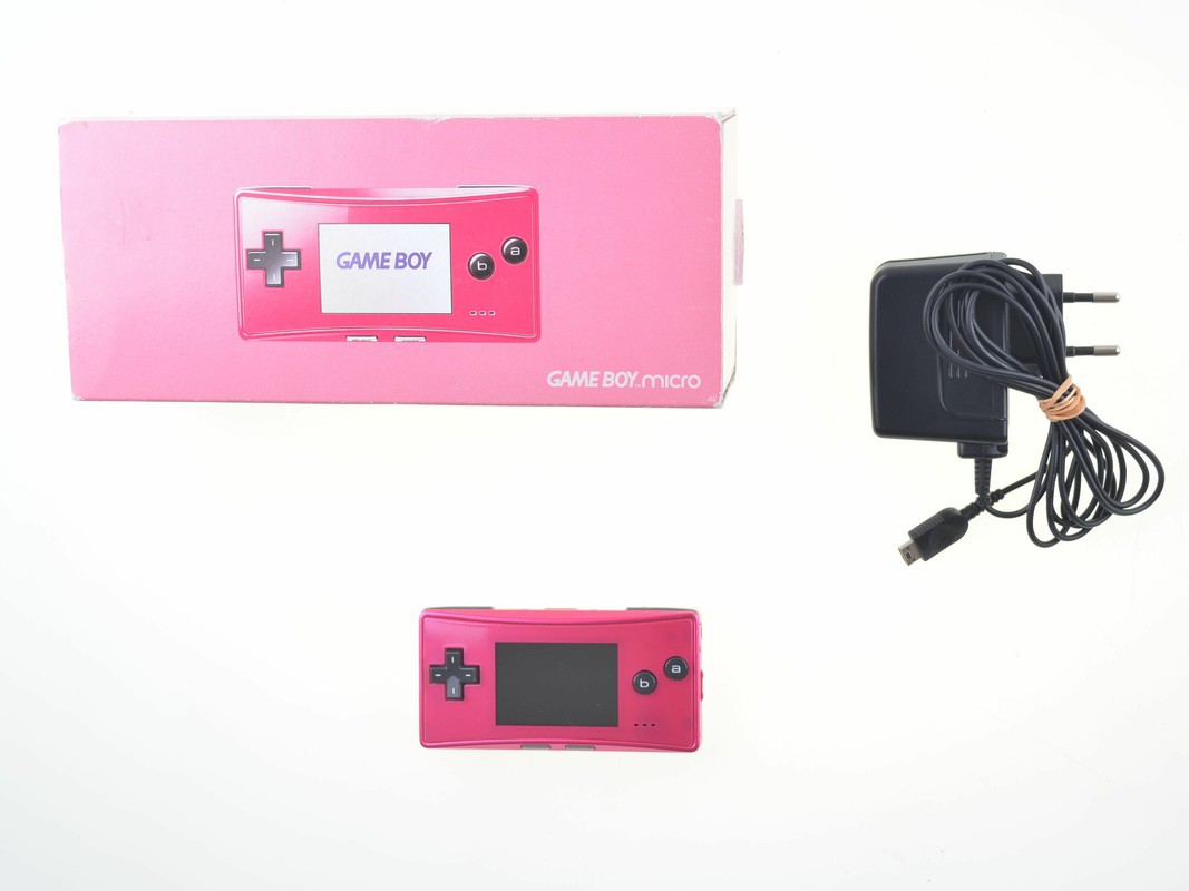 Gameboy Advance Micro Pink [Complete] - Gameboy Advance Hardware