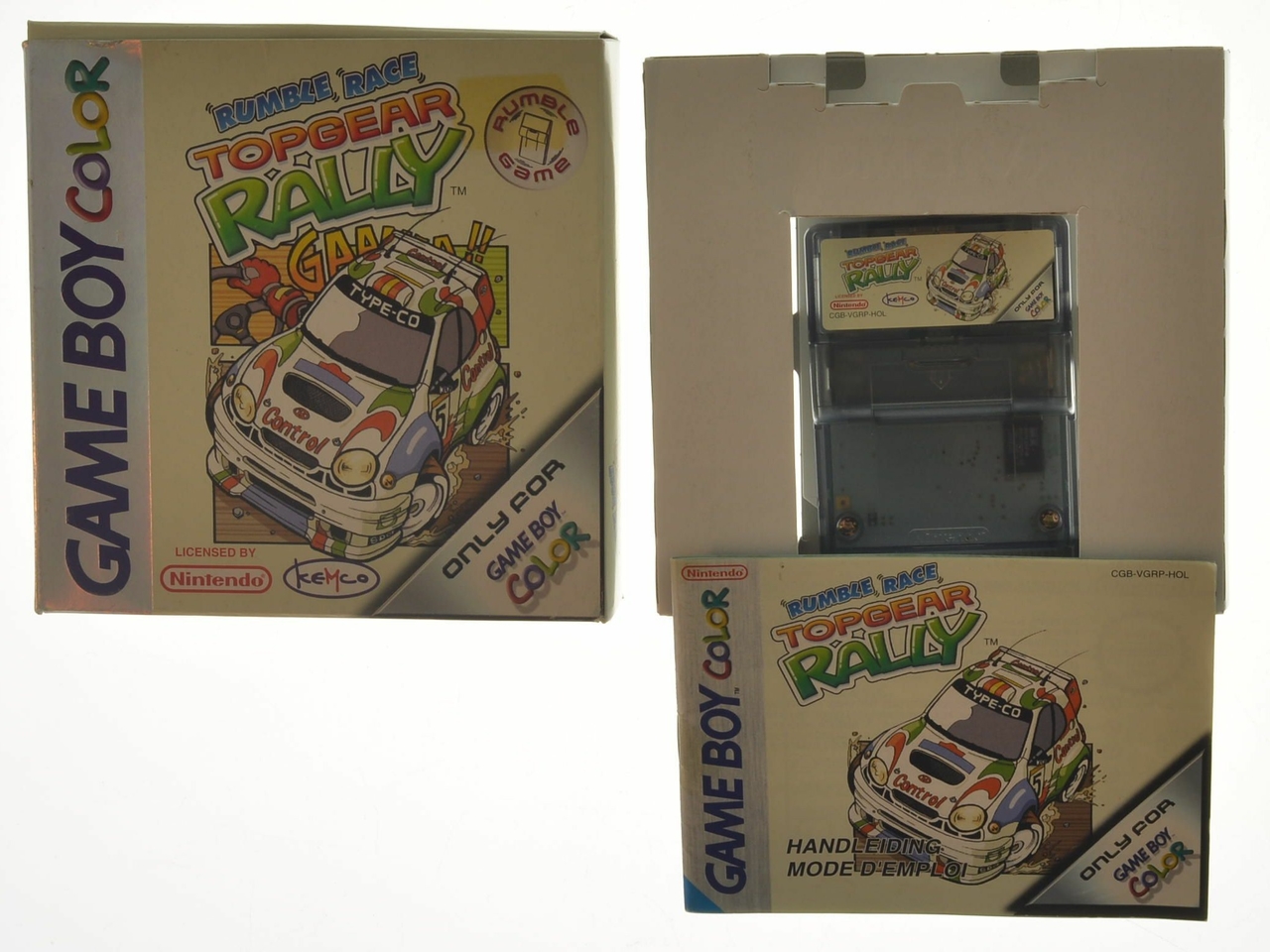 Rumble Race Top Gear Rally - Gameboy Color Games [Complete]