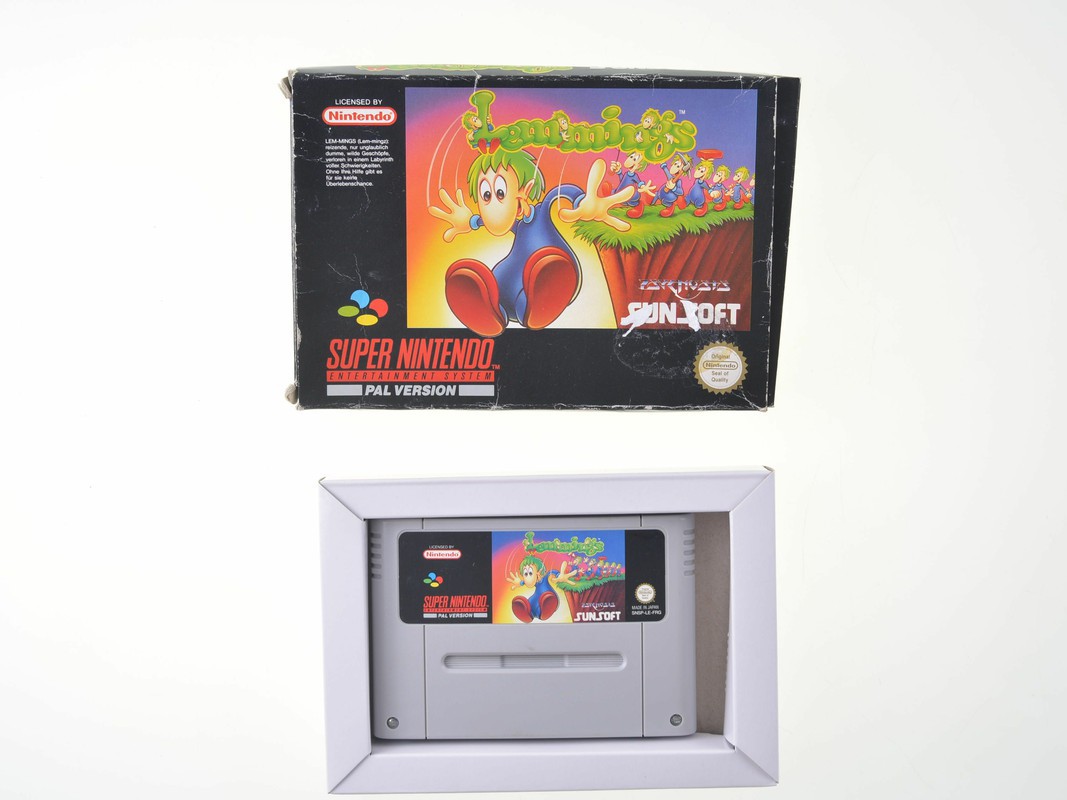 Lemmings - Super Nintendo Games [Complete]
