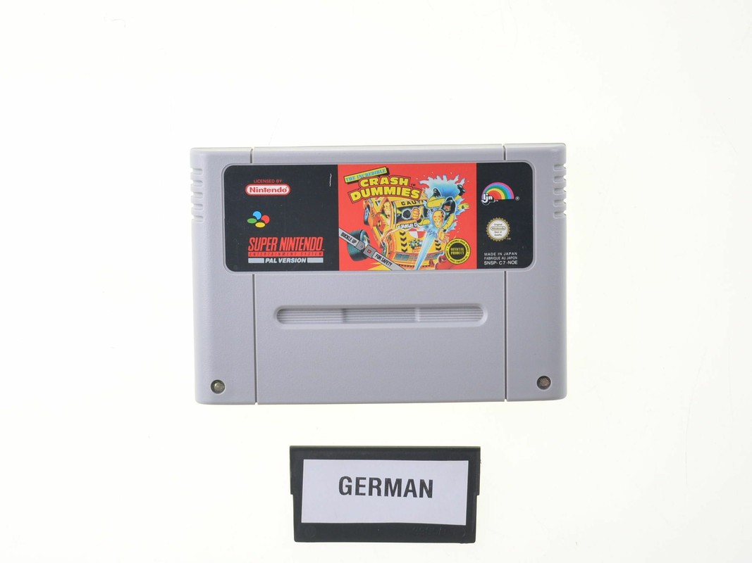 The Incredible Crash Dummies (German) - Super Nintendo Games
