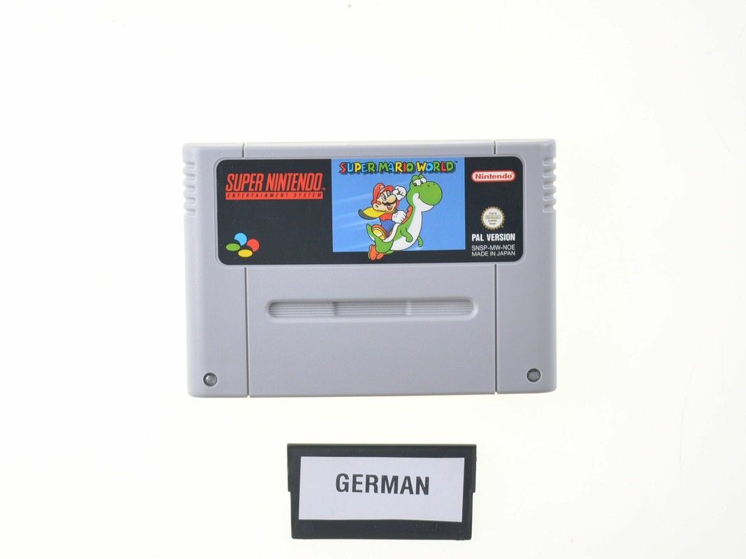 Super Mario World (German) - Super Nintendo Games