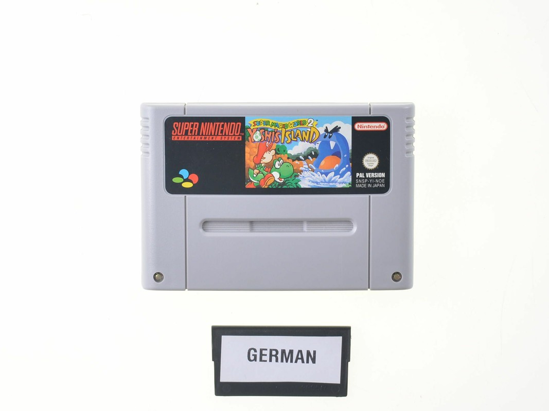 Super Mario World 2 - Yoshi's Island (German) - Super Nintendo Games