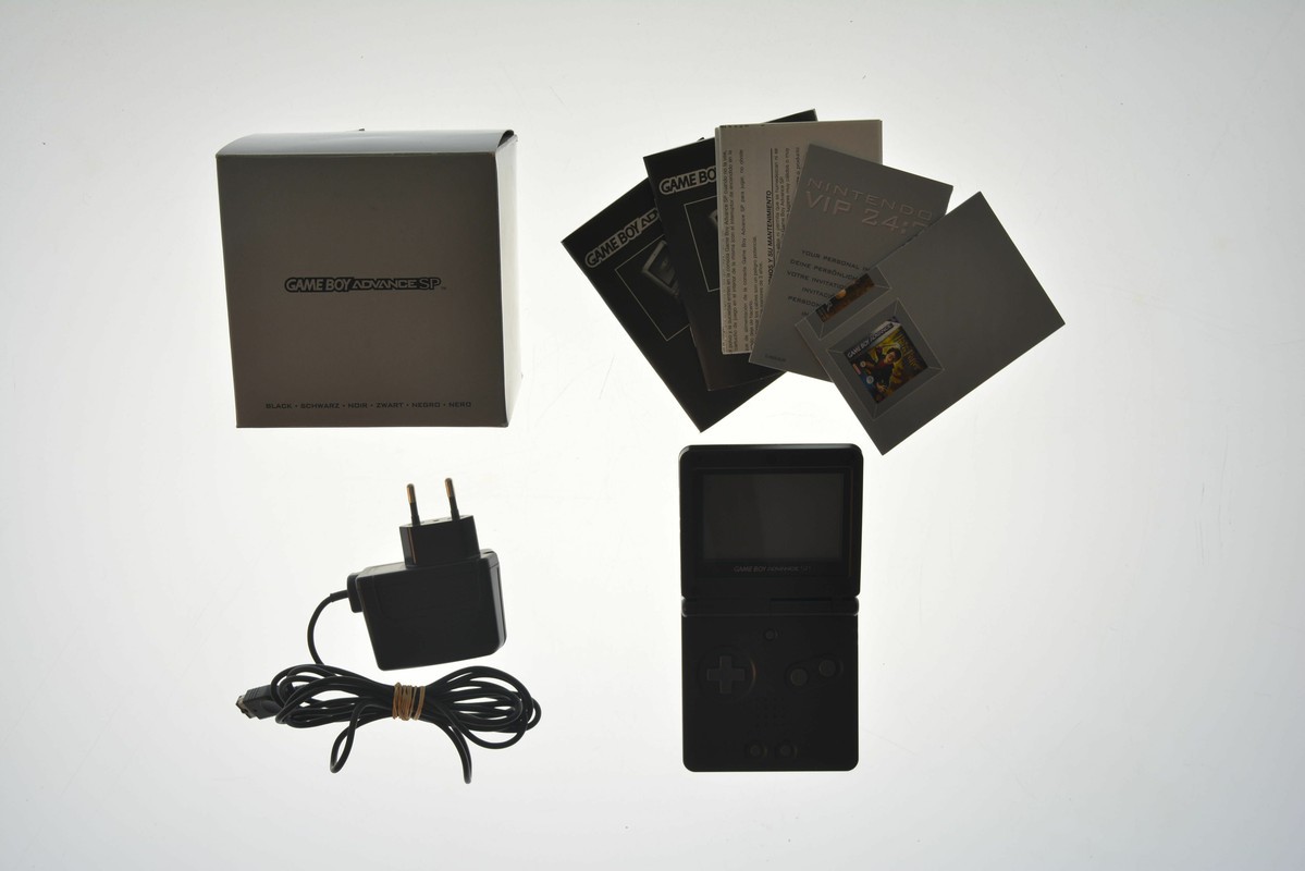 Gameboy Advance SP Black [Complete] - Gameboy Advance Hardware