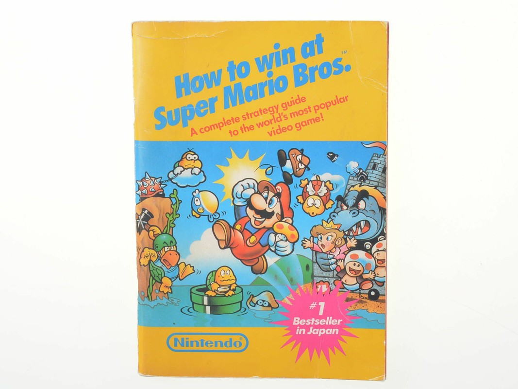 How to Win at Super Mario Bros. - Strategy Guide - Manual - Nintendo 64 Manuals