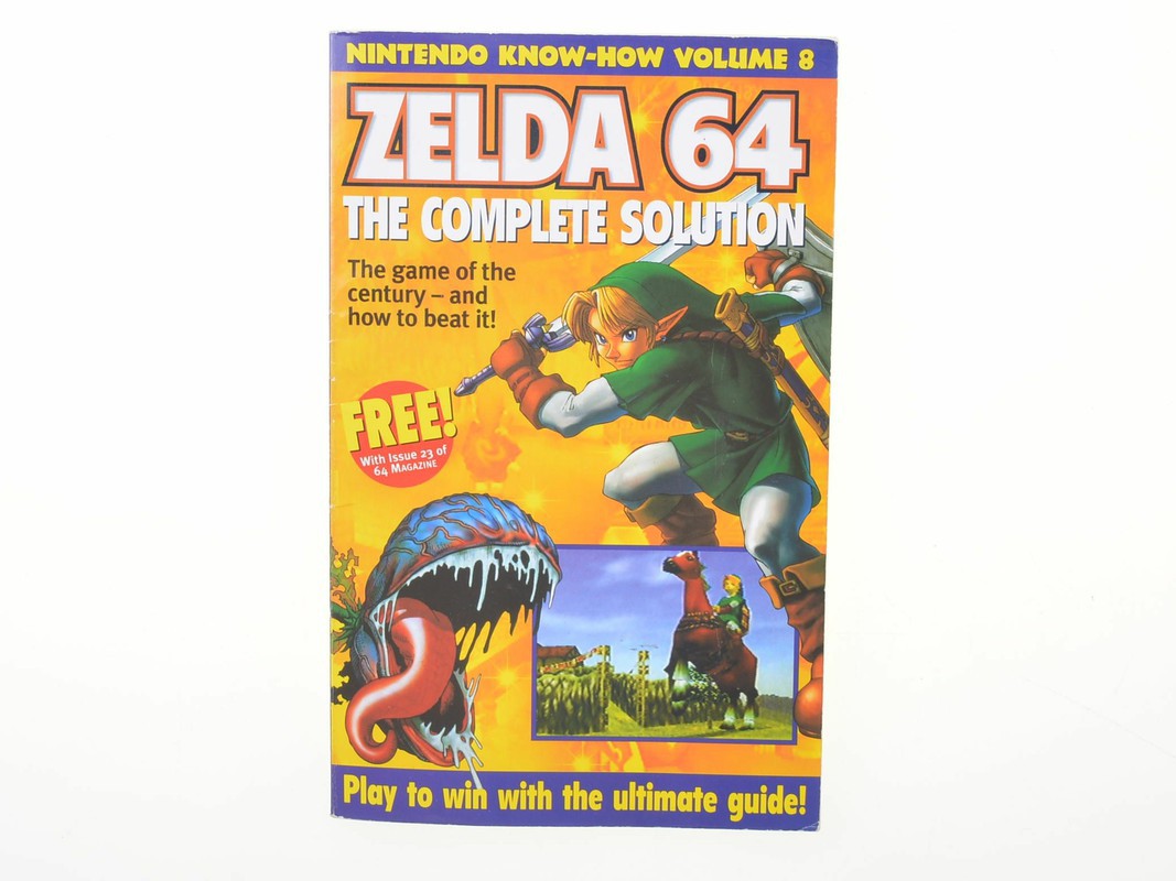 Nintendo Know-How Volume 8 - Zelda 64 - Manual - Nintendo 64 Manuals