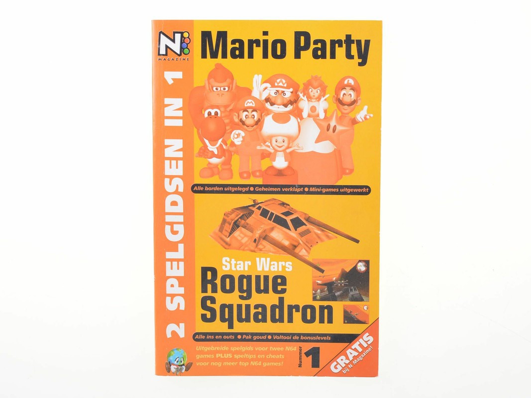 N64 Magazine: Mario Party - 2 spelgidsen in 1 vol. 1 - Manual - Nintendo 64 Manuals