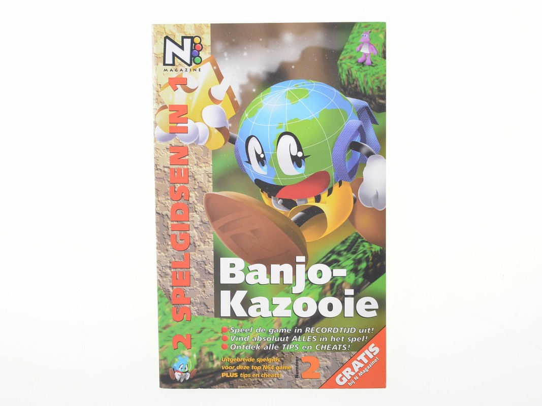 N64 Magazine: Banjo-Kazooie - 2 spelgidsen in 1 vol. 2 - Manual - Nintendo 64 Manuals