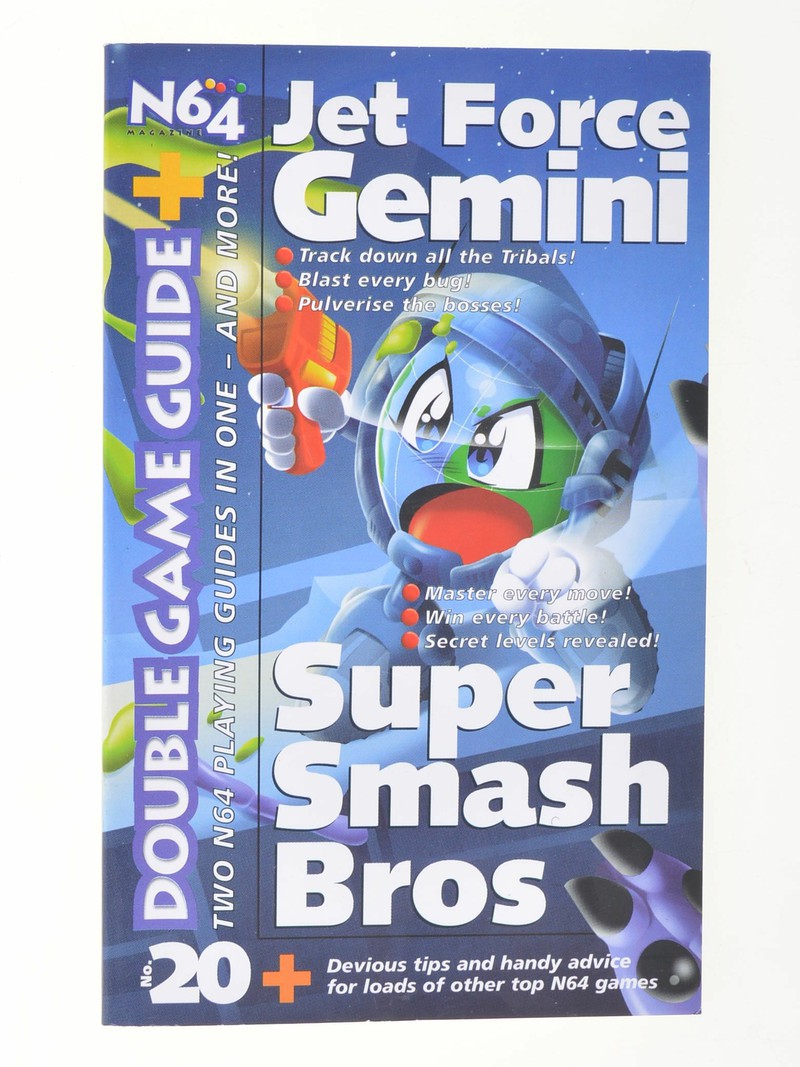 N64 Double Game Guide Vol 20: Jet Force Gemini & Super Smash Bros - Manual - Nintendo 64 Manuals