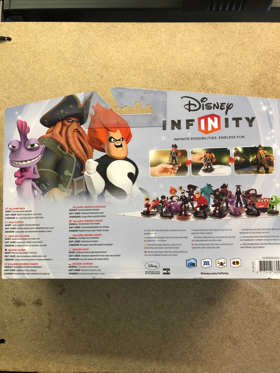 Disney Infinity Villain Pack [Complete] - Wii Hardware - 2