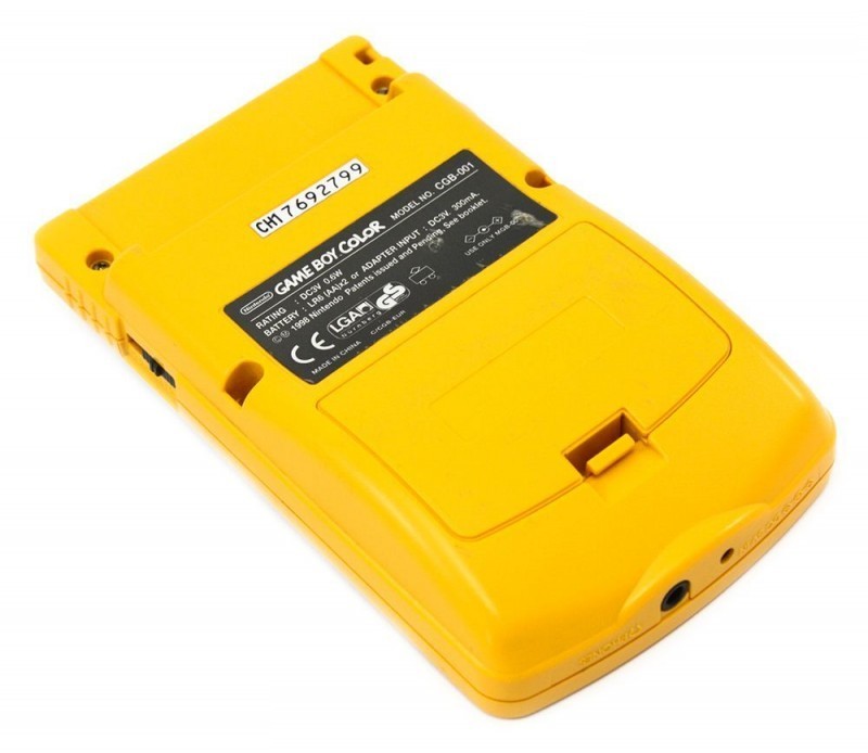 Gameboy Color Yellow - Gameboy Color Hardware - 2