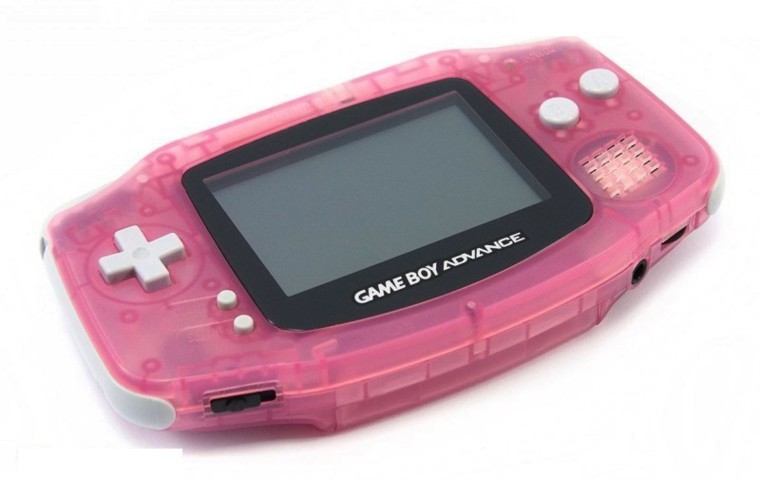 Gameboy Advance Transparent Pink | Gameboy Advance Hardware | RetroNintendoKopen.nl