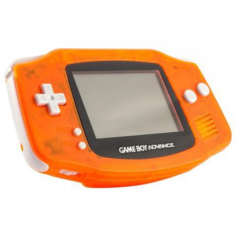 Gameboy Advance Custom Orange - Gameboy Advance Hardware