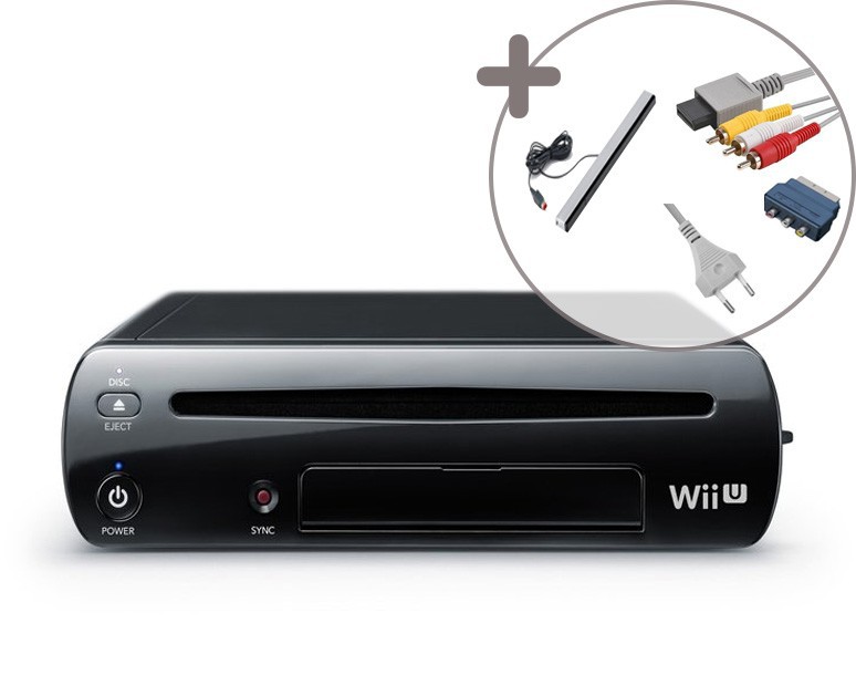 Wii U Console Black - Wii U Hardware