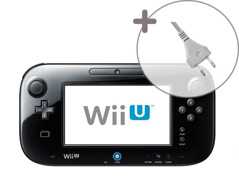 Wii U Gamepad Black | Wii U Hardware | RetroNintendoKopen.nl
