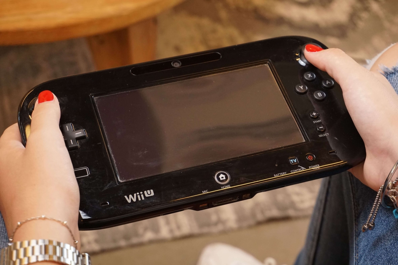 Wii U Gamepad Black - Wii U Hardware - 2