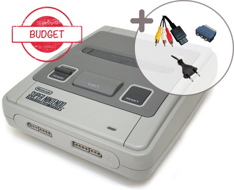 Super Nintendo SNES Console - Budget | Super Nintendo Hardware | RetroNintendoKopen.nl