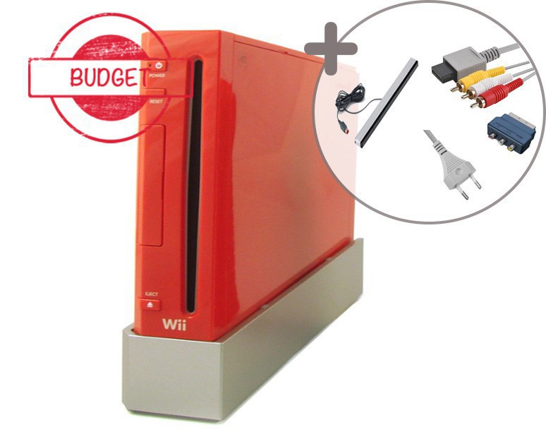 Nintendo Wii Console Red - Budget Kopen | Wii Hardware