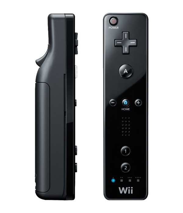 Daar bagage Net zo Nintendo Wii Remote Controller Black ⭐ Wii Hardware