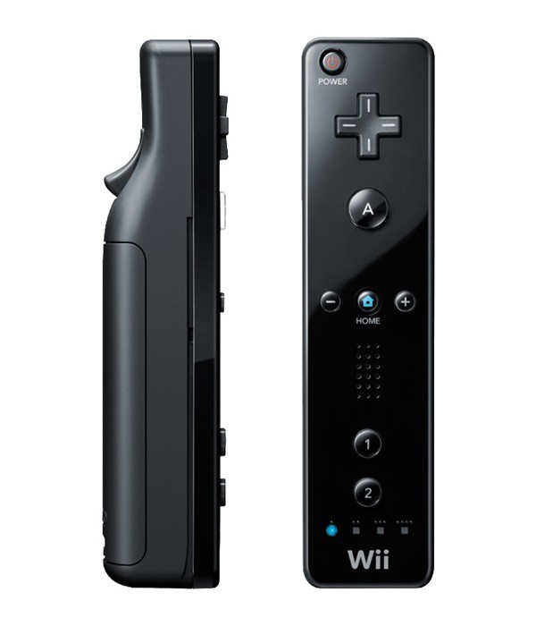 Nintendo Wii Remote Controller Black - Wii Hardware