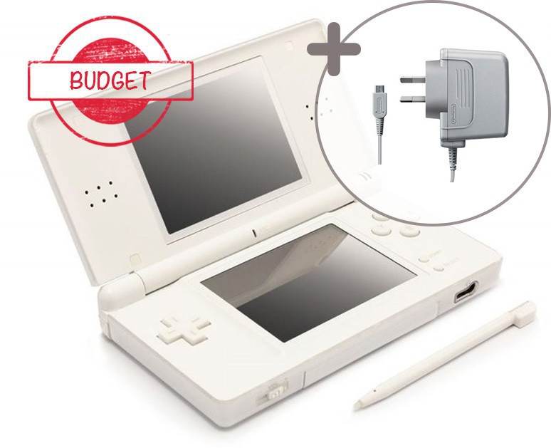Nintendo DS Lite - Ice White - Budget - Nintendo DS Hardware