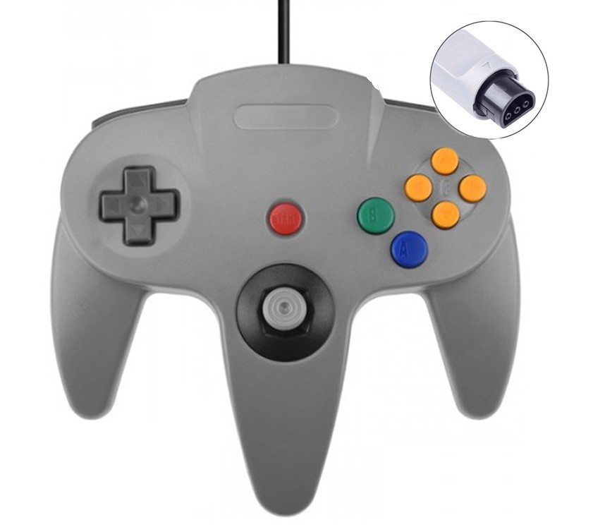Nieuwe Nintendo 64 Controller Grey - Nintendo 64 Hardware