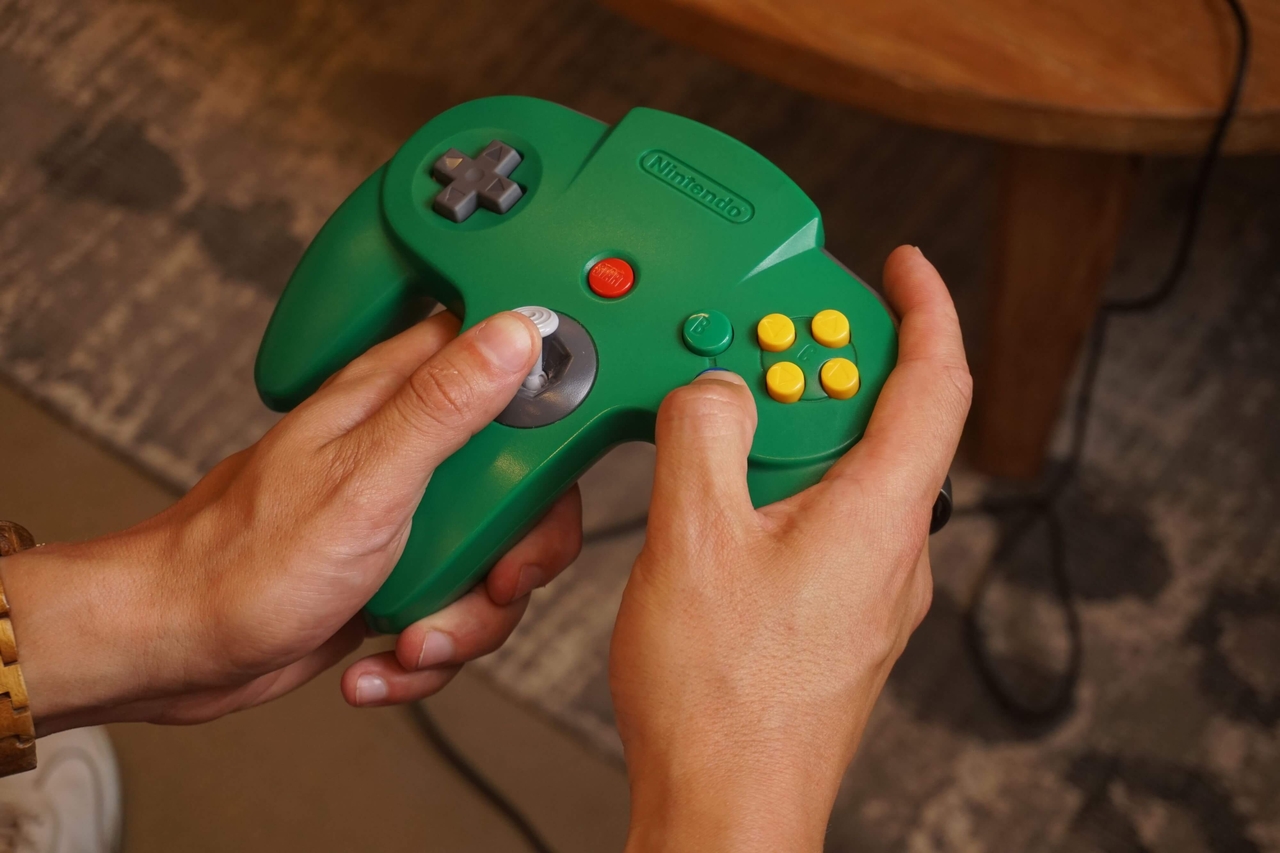 Originele Nintendo 64 Controller Green | Nintendo 64 Hardware | RetroNintendoKopen.nl