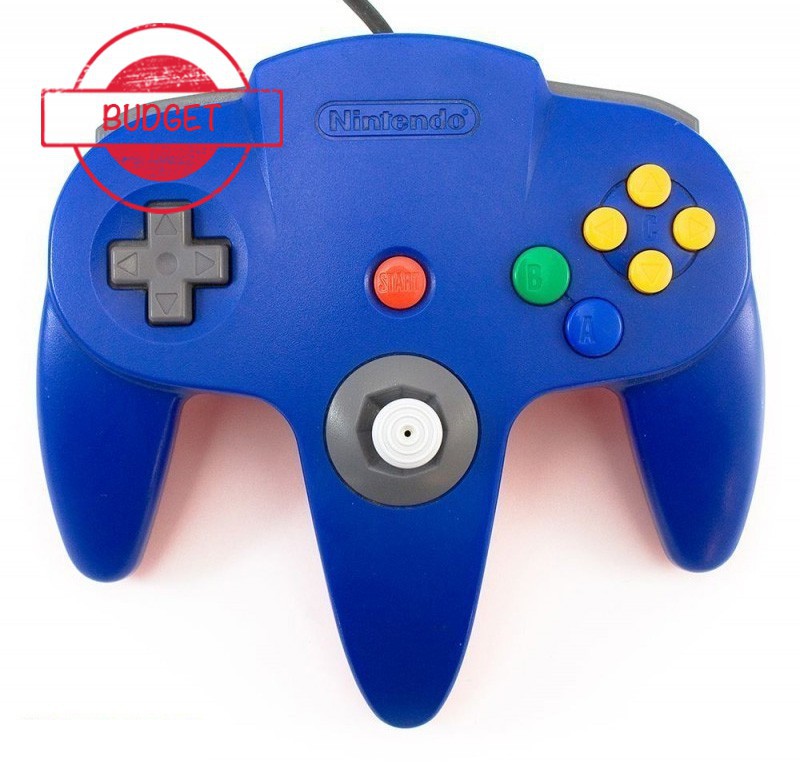 Originele Nintendo 64 Controller Blue - Budget Kopen | Nintendo 64 Hardware